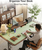 Aothia Faux Leather Desk Mat - Image 8