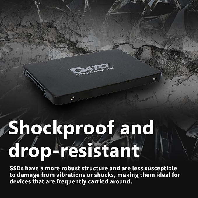 DATO 512GB SSD 2.5" SATA III Internal Solid State Drive, 3D NAND, SLC Cache - Image 5