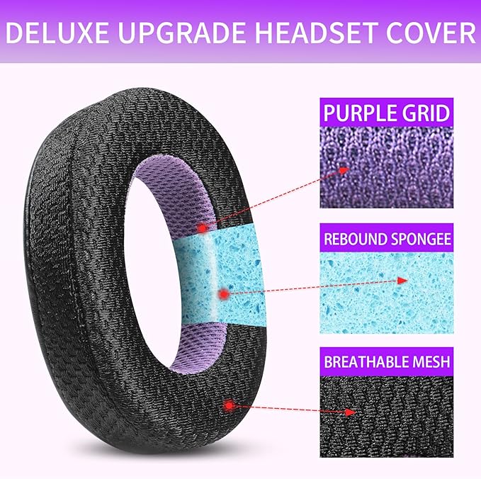 Breathable Mesh Replacement Earpads - Image 2