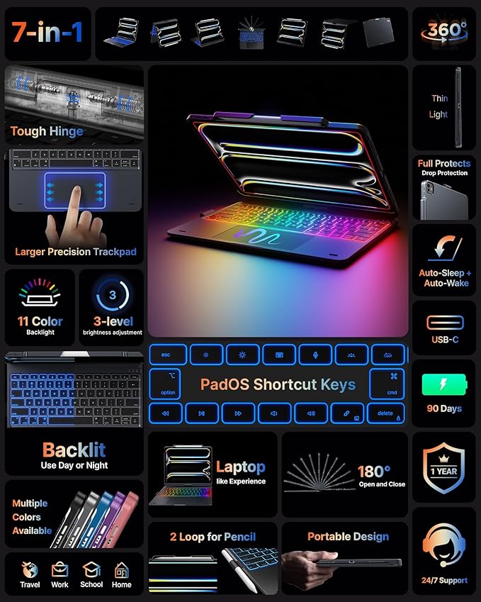 typecase Touch Case with Keyboard - Image 3