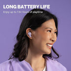 JLab Go Pods ANC True Wireless Bluetooth Earbuds & Charging Case, Hybrid Active - Image 2