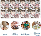 Gaming Desk Pad Large Extra Length Panda and Koala Mouse Pad Keyboard Laptop - Image 5