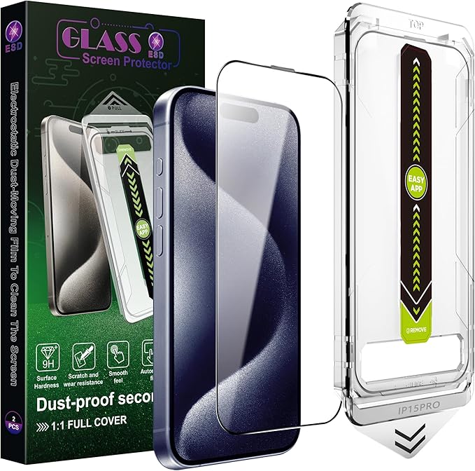 [2-Pack Ultra HD Clear Screen Protector by SYSHANGYAN