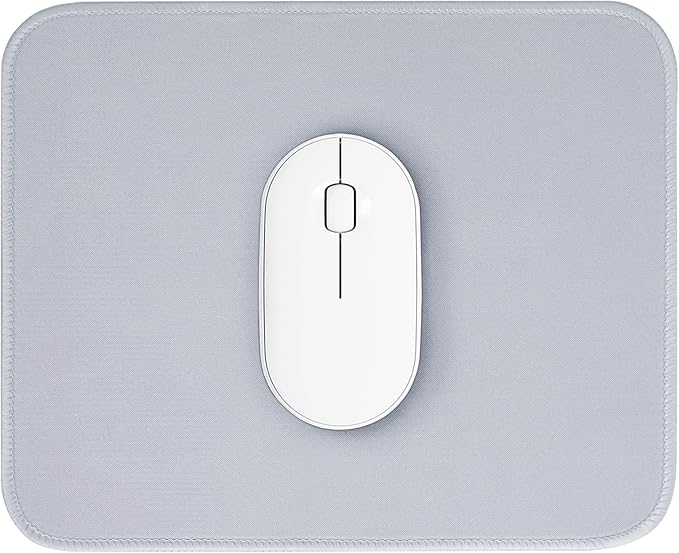 Gray Splash-Proof Textured 10.2 x 8.2Inch Mouse Pad by ZYAOTWQZ