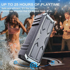 comiso Bluetooth Speaker, 5.3 Rugged Portable Speaker - Image 3