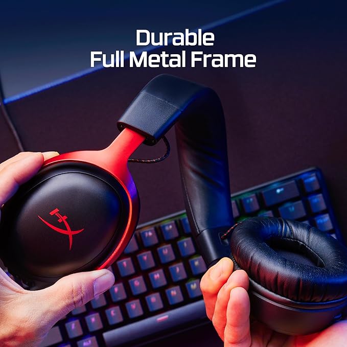 HyperX Cloud III – Wired Gaming Headset, Xbox Series X|S, Angled 53mm Drivers - Image 6