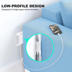 Flat USB Wall Charger, Excgood 40W 4Port USB and USB C Fast Charging Block - Image 4