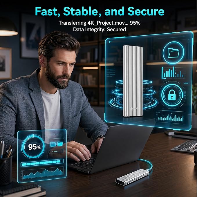 Tinycarry 16TB Large-Capacity Type-C Portable Mini SSD, Tinycarry 16TB External - Image 3