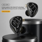 KZ ZAR in-Ear Monitor 7BA+1DD Hybrid 8 Drivers Gaming Earbuds HiFi Bass Noise - Image 3