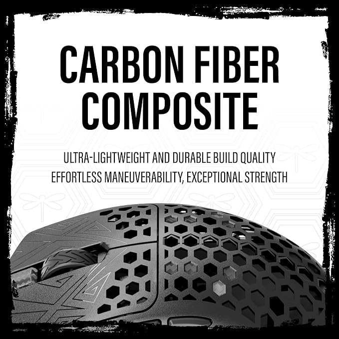 Arbiter Akitsu 8K Carbon Fiber Composite Gaming Mouse - Image 2