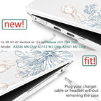 TWOLSKOO Compatible with M4 MacBook Air 13.6 inch Case 2025-2022 Release M4 - Image 2