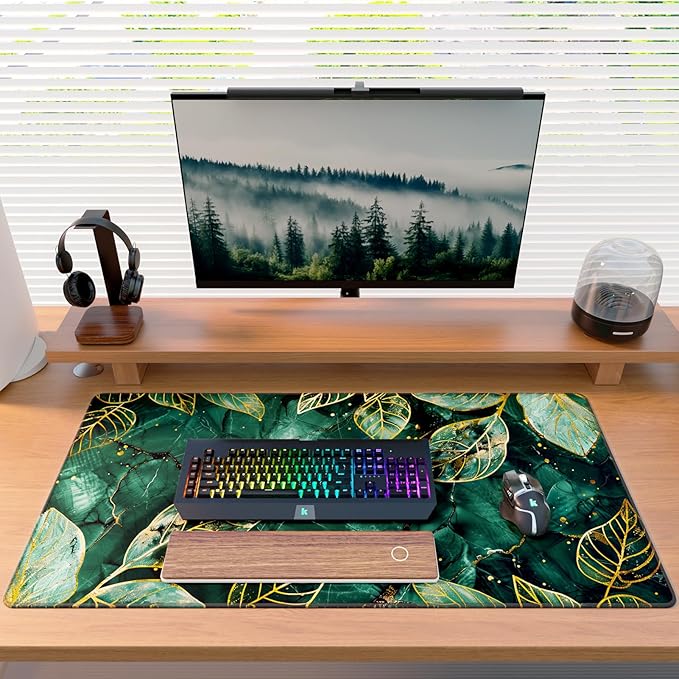 KTRIO Large Gaming Mouse Pad Desk Mat, Superior Micro-Weave Cloth, Non-Slip - Image 6