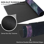 Mouse Pad, Large Galaxy Space Forest Desk Mat, Extended Non-Slip Gaming - Image 3