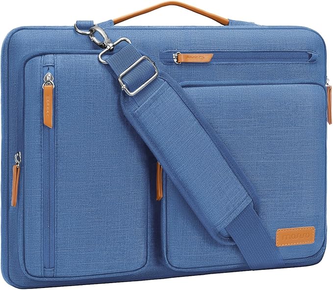 MOSISO 360 Protective Laptop Shoulder Bag, 15-15.6 inch Computer Bags Compatible by MOSISO