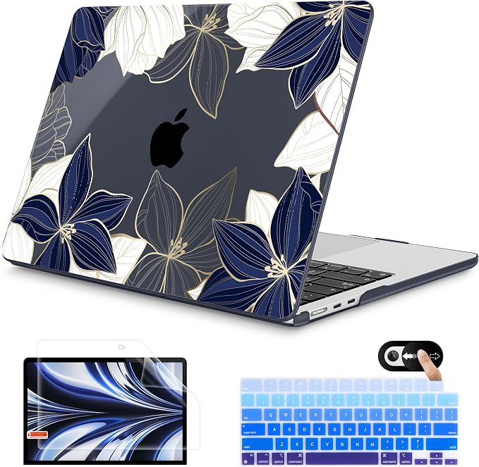 Mektron for 2025 M4 MacBook Air 13.6 Inch A3240 Case Fits 2023 A2681 M2 2024 by Mektron