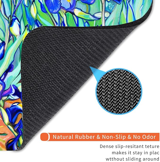 Square Mouse Pad Lrises, Personalized Premium-Textured Custom Mouse Mat Design - Image 5