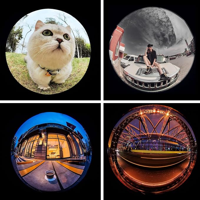 210° Fisheye Lens, Professional Cell Phone Lens - Image 3