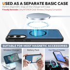 TUCCH Case Wallet for Galaxy S25 Edge, Removable Wrist Strap PU Leather - Image 4