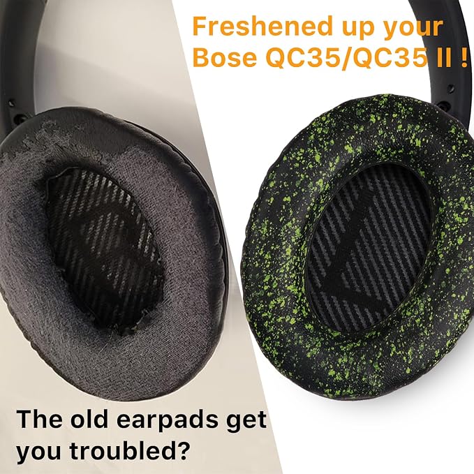 Replacement Ear Pads for Bose QuietComfort 35 & Quiet Comfort 35 II Headphones - Image 2