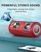 SOWO Portable Bluetooth Speaker, Waterproof IPX7, 25W Loud Wirelss Speaker - Image 2