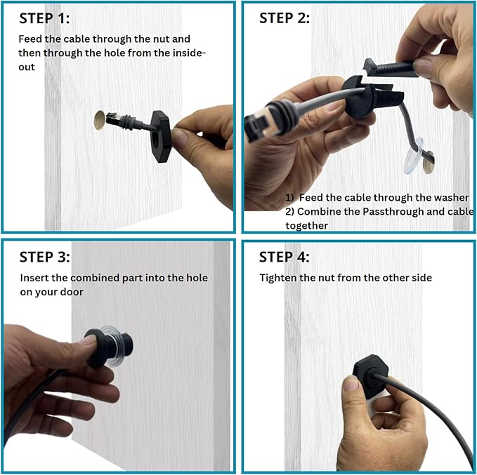 RV Cable Passthrough for Starlink mini, RV Cable Grommet Compatible - Image 7