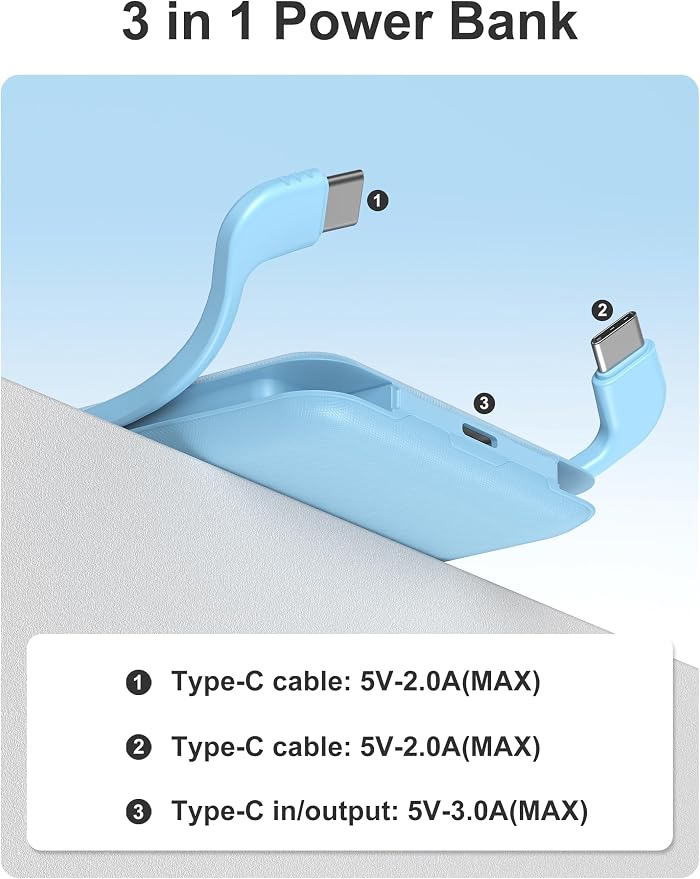 10000mAh Slim Portable Charger - Image 7