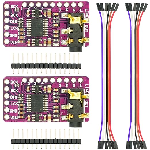 2Pcs PCM5102 I2S IIS DAC Decoder Module Lossless Digital Audio Stereo Digital by Unknown