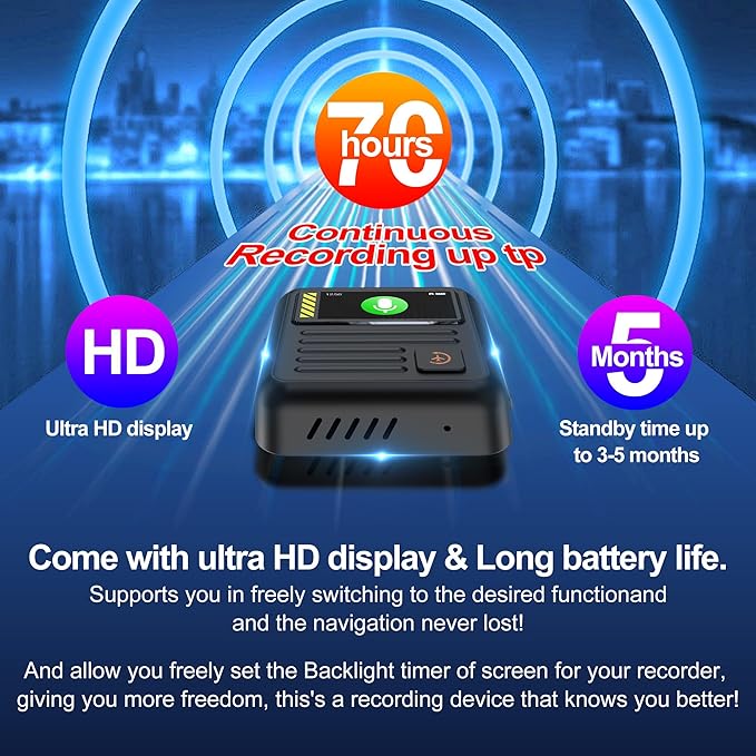 128GB Digital Voice Recorder - Image 7