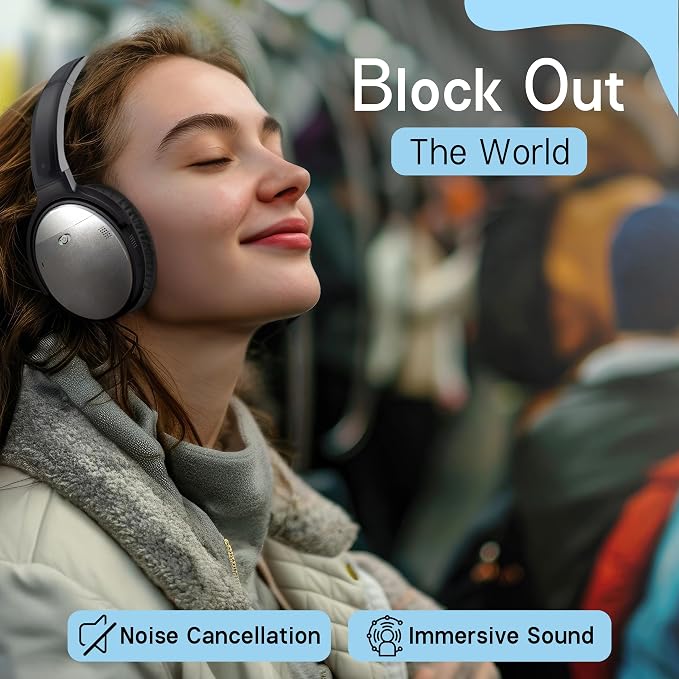 Earpads Replacements for Bose QuietComfort 35, QuietComfort 45, QC 35, QC 45 - Image 2