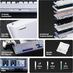 EPOMAKER Galaxy100 QMK/VIA Wireless Mechanical Keyboard - Image 3