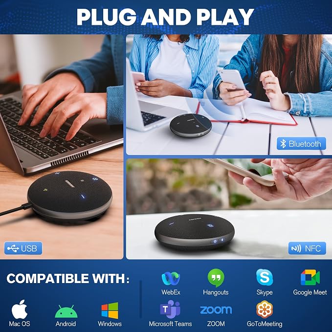 M4 Pro Speakerphone, Conference Microphone - Image 5