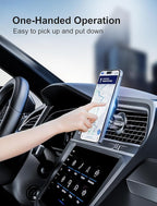 TOPGO Socket Car Phone Mount, Grip Air Vent Car Phone Holder, Compatible - Image 5