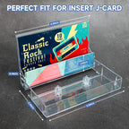 15-Pack Clear Plastic Cassette Tape Storage Cases - Image 3