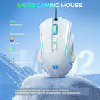 Redragon M602 Gaming Mouse, Ergonomic RGB Gaming Mouse Wired - Image 2