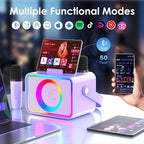 Karaoke Machine, Portable Bluetooth Speaker - Image 5