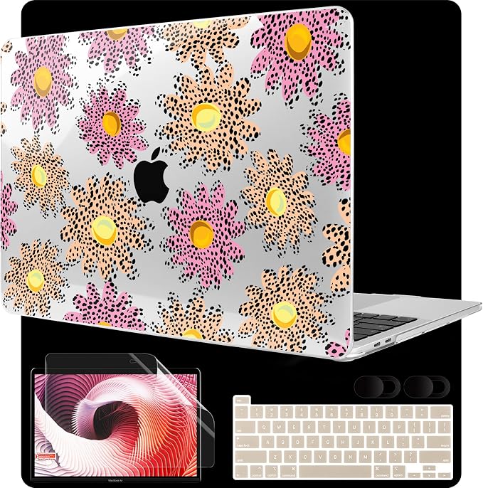 MEEgoodo Case for MacBook Pro 13 inch Case 2022 2021 2020 New A2338 M2/M1 A2251 by MEEgoodo