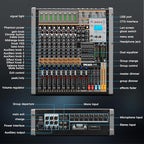 16 Channel Live Sound Audio Mixer - Image 7