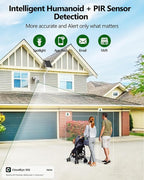 Camcamp Solar Security Cameras Wireless Outdoor, 2K Wireless Battery Security - Image 7