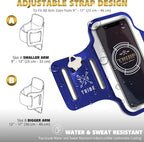 TRIBE Running Phone Holder Armband. iPhone & Galaxy Cell Phone Sports Arm Bands - Image 5