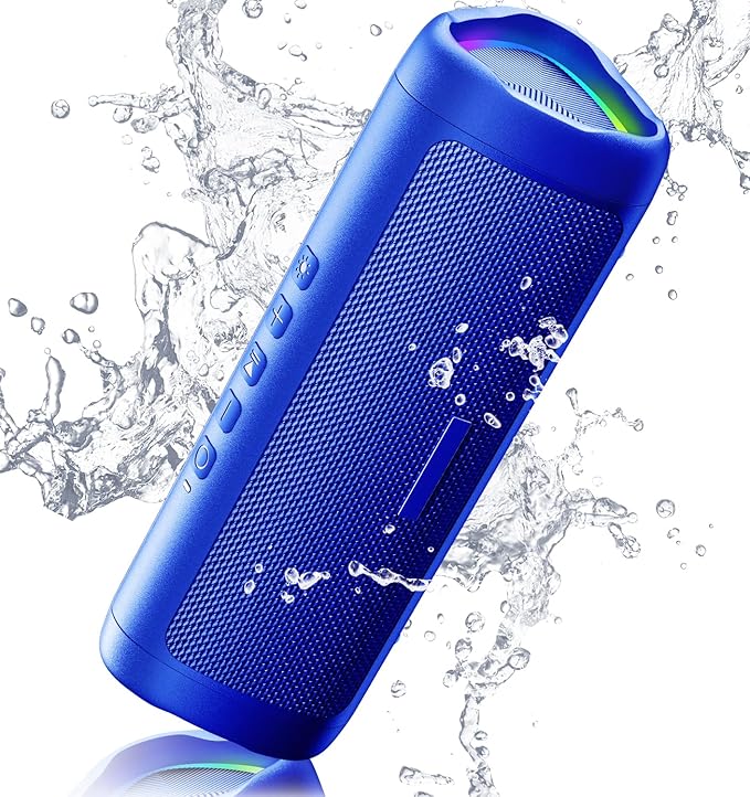Bluetooth Speaker, 20W HD Sound, Portable Wireless, IPX5 Waterproof, by BolaButty