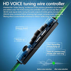 Gaming Earbuds Wired, USB C & 3.5mm Dual Plug in Ear Headphones - Image 4