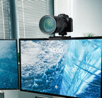 RAUBAY 【CM01】 Monitor Top Camera Mount Clamp, Hanging Webcam Stand - Image 5