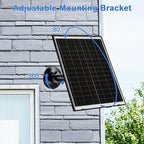 FUTUREZEN 10W Solar Panel for Security Camera, Trail Camera, Type-C Device - Image 6