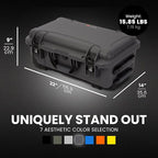 NANUK Wheeled Series 935 Lightweight NK-7 Resin Waterproof Protective Case - Image 5