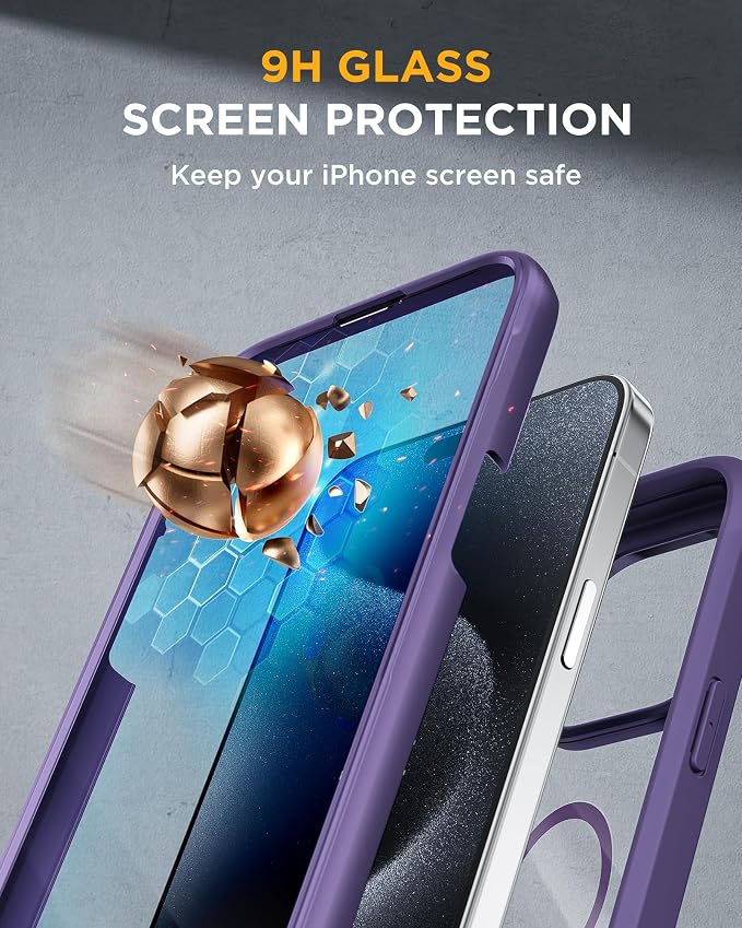 Miracase Magnetic for iPhone 12 Pro Max Case Full-Body Phone case - Image 3