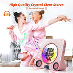 Desktop CD Player with Speakers, ROADOM Bluetooth CD Player with Hi-Fi Stereo - Image 7