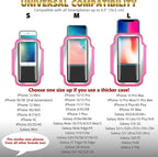 TRIBE Running Phone Holder Armband. iPhone & Galaxy Cell Phone Sports Arm Bands - Image 4