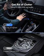 69W Retractable Car Charger, 4-in-1 Fast Car Phone Charger - Image 8