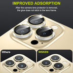 WSKEN for iPhone 14 Pro/iPhone 14 Pro Max Camera Lens Protector, HD Tempered - Image 5