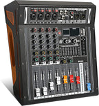 Audio Mixer 4 Channel, DJ Mixer by jindaaudio